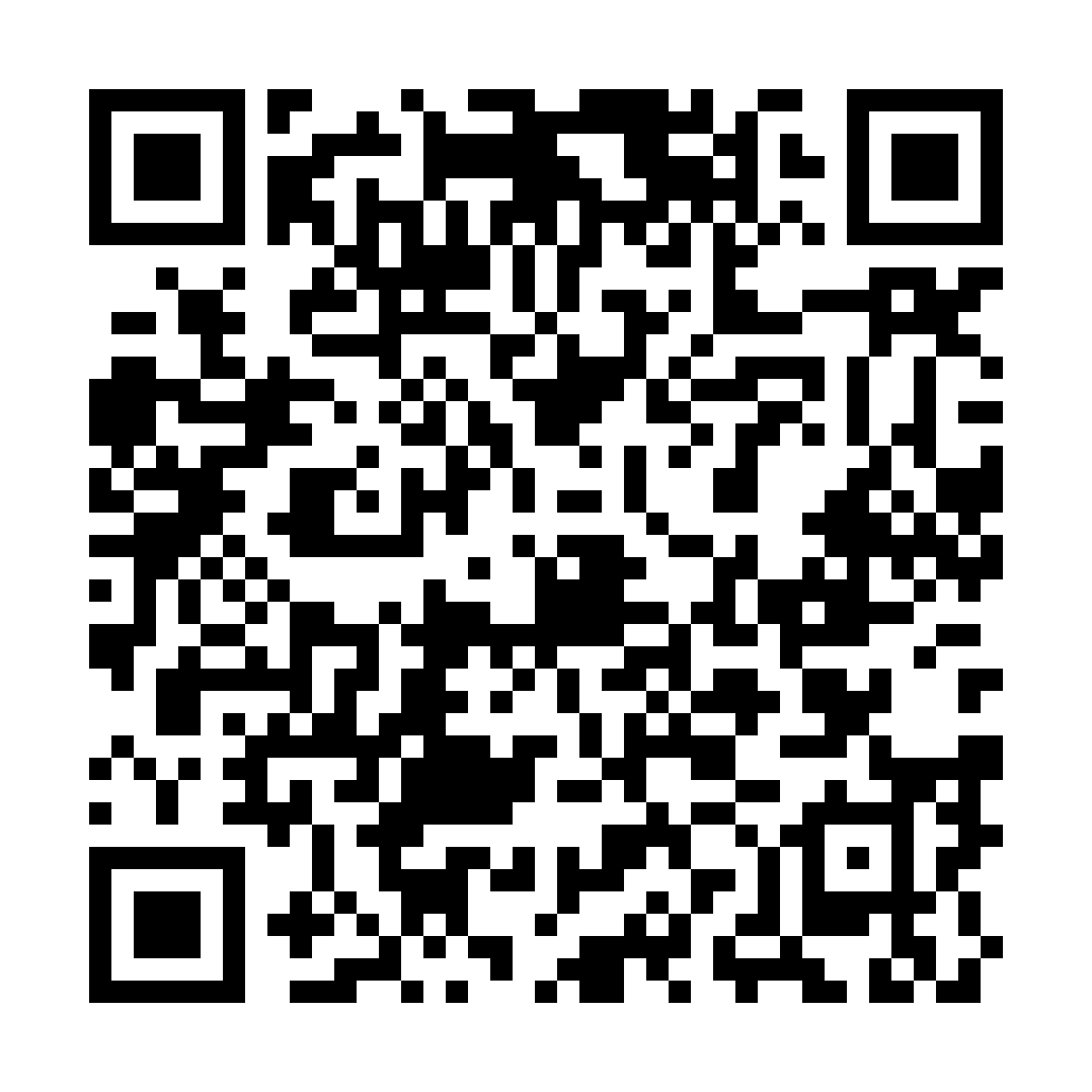 QR code — scan for digital brochure